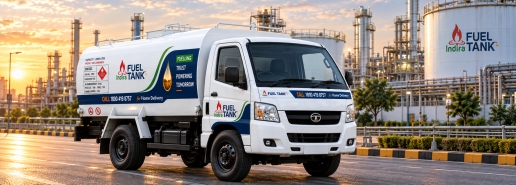 Diesel delivery tanker